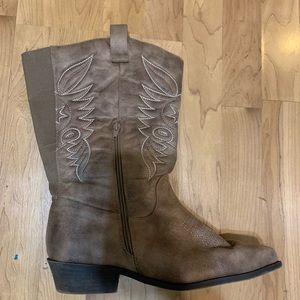 Brown Western Boot